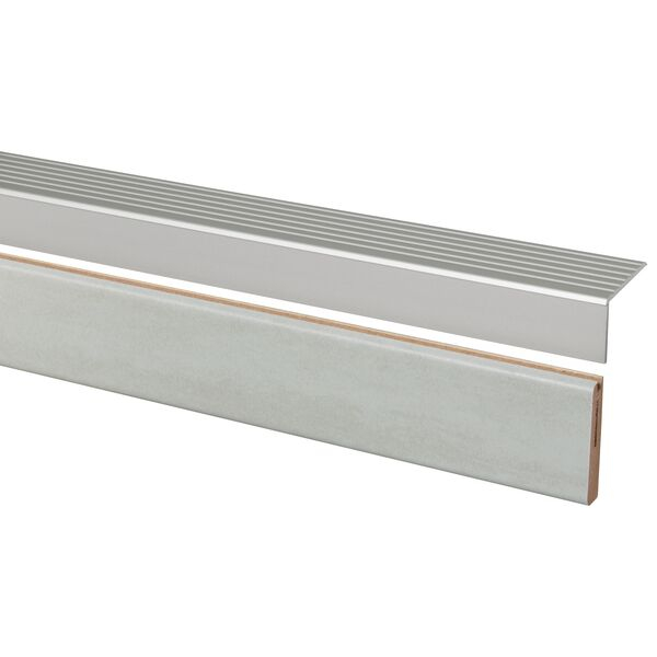 Trapprofiel Beton Lichtgrijs - 130 x 5 x 5,5 cm, foto 2 van 2