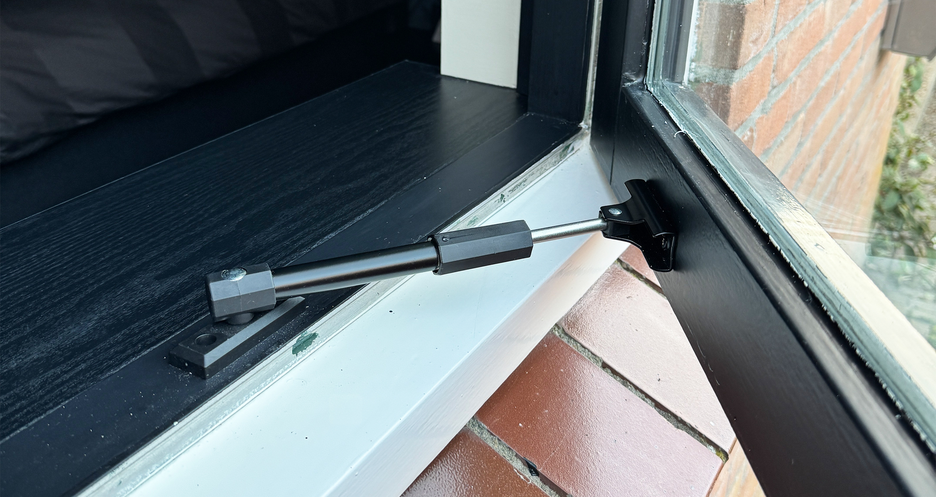 Telescopische Raamuitzetter 200 mm Zwart - Per Stuk, foto 3 van 3