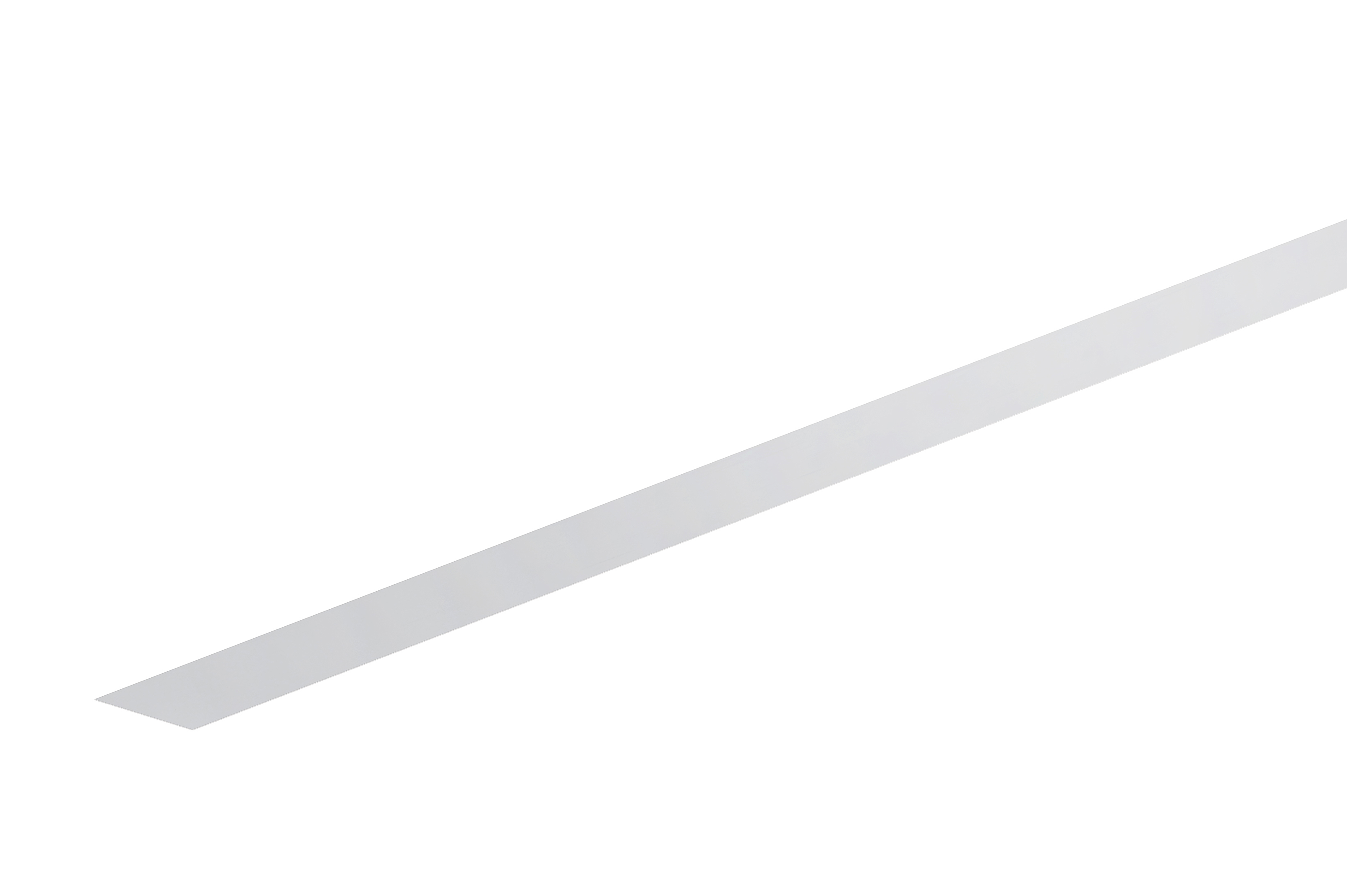 Kunststof strip op Rol Wit 3 x 260 cm - Per Stuk
