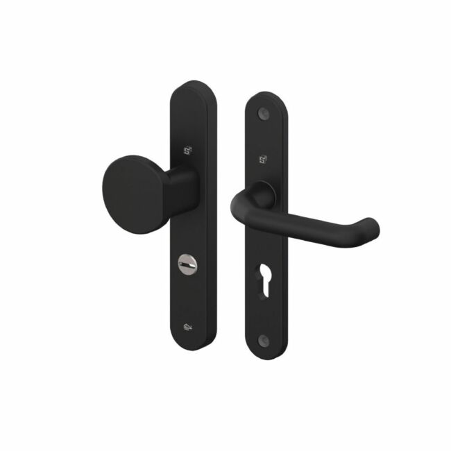 Smalschild PC72 Greep-Kruk Zwart - Per Stuk