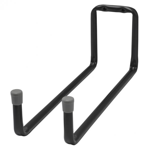 Ophanghaak Dubbel Grijs 12 x 31,5 cm - Per Stuk