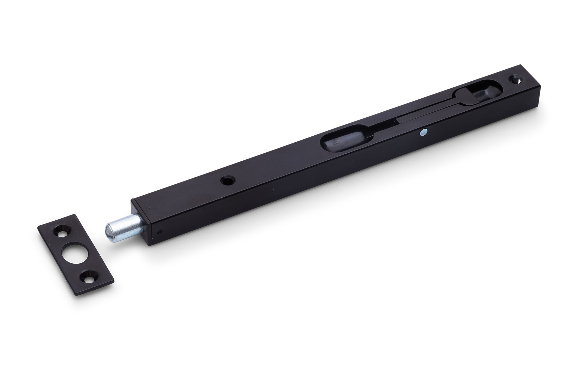Kantschuif Zwart Bascule 400 x 17 x 15 mm - Per Stuk