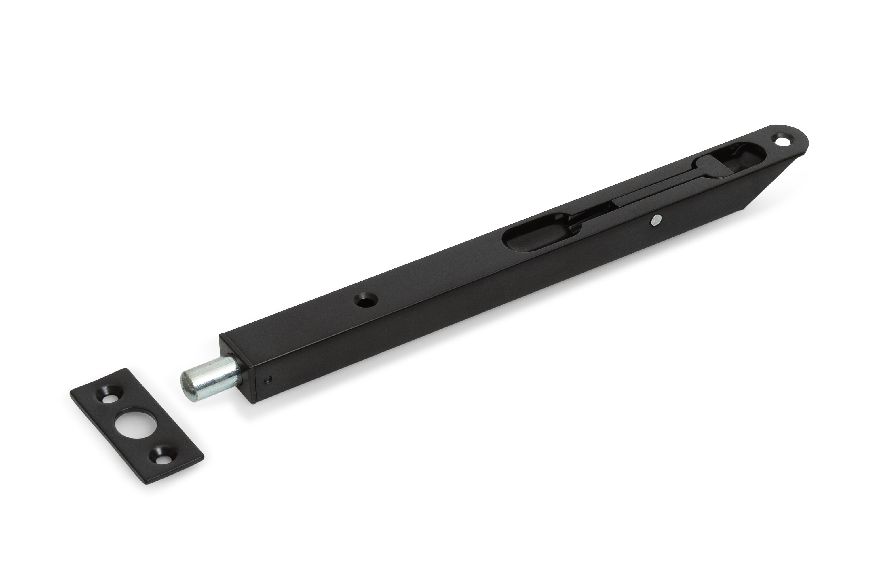Kantschuif Zwart Bascule 220 x 20 x 15 mm Afgeschuind - Per Stuk