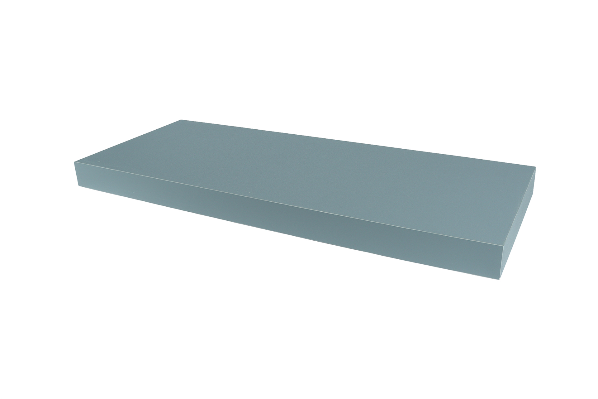 Zwevende Wandplank 80 x 24 cm Grijs - Per Stuk, foto 2 van 3