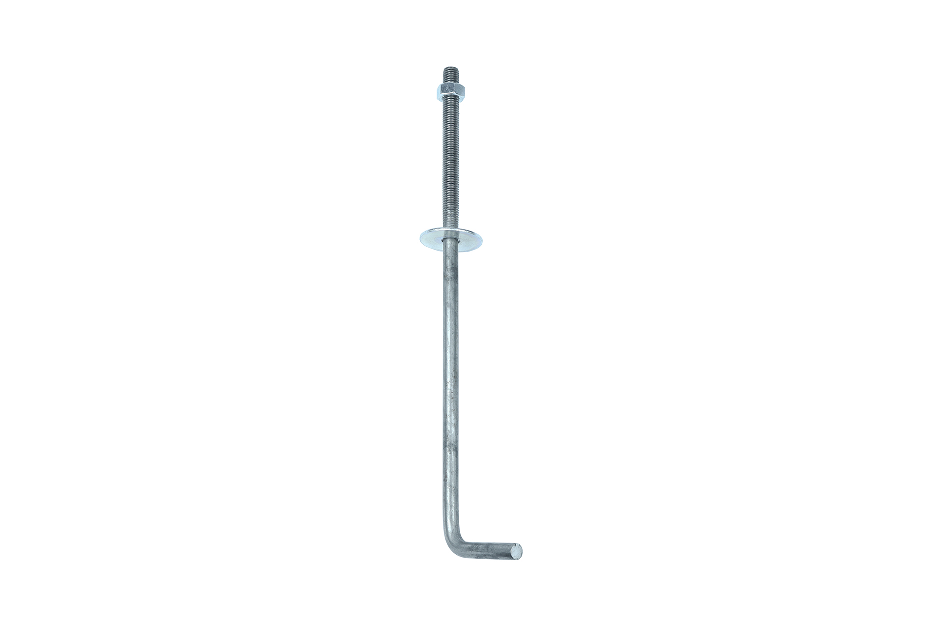 Muurplaatanker 35 cm M12 met haak - Per Stuk