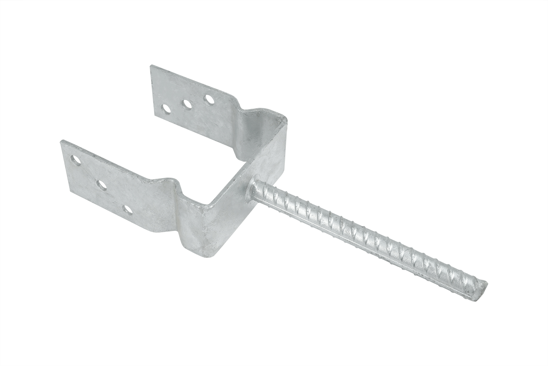 Instortanker voor 12 x 12 cm palen met Ril - Per Stuk