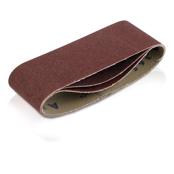 Schuurband 75x457mm Middel K80 - Set 3 stuks