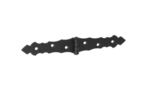 Staartheng Zwart 100 mm Rustiek - Per stuk