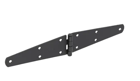 Staartheng Zwart 100 mm Rond - Per stuk