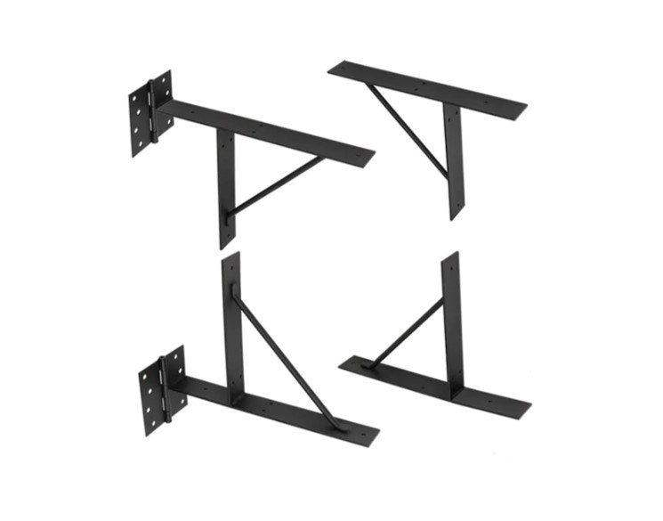 Doe-het-zelf Poortframe Zwart – Complete Set