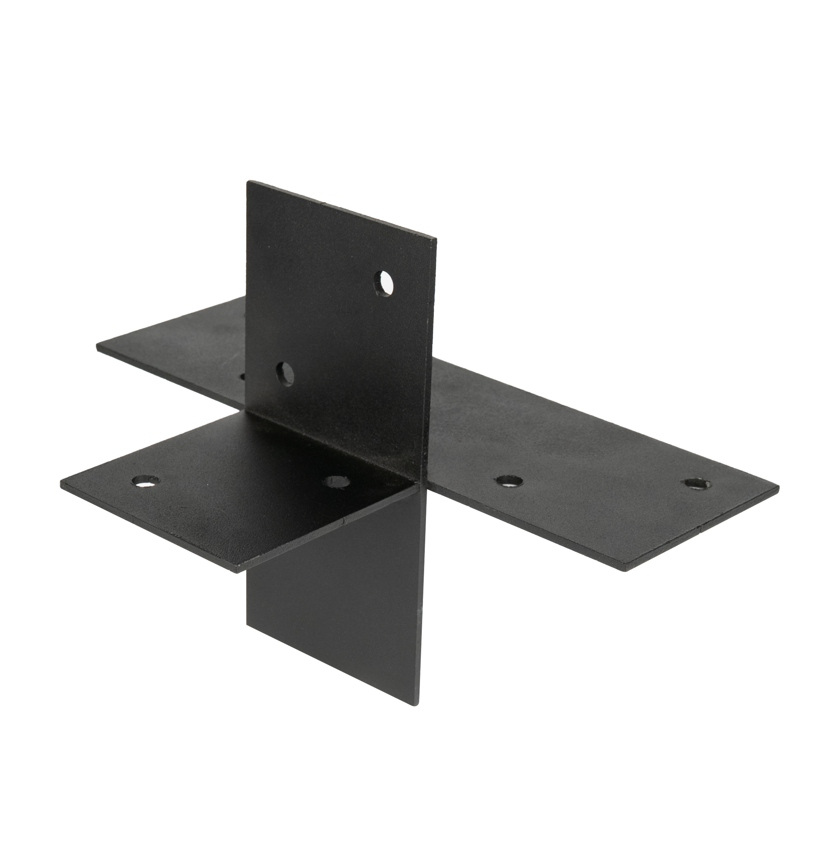 Pergola Hoekverbinding Verlenging Zwart voor 9 x 9 cm balken - Per Stuk