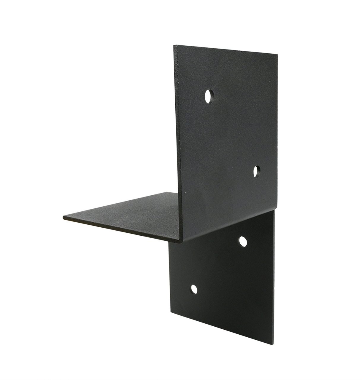 Pergola Muurbevestiging Zwart voor 9 x 9 cm balken Rechts - Per Stuk
