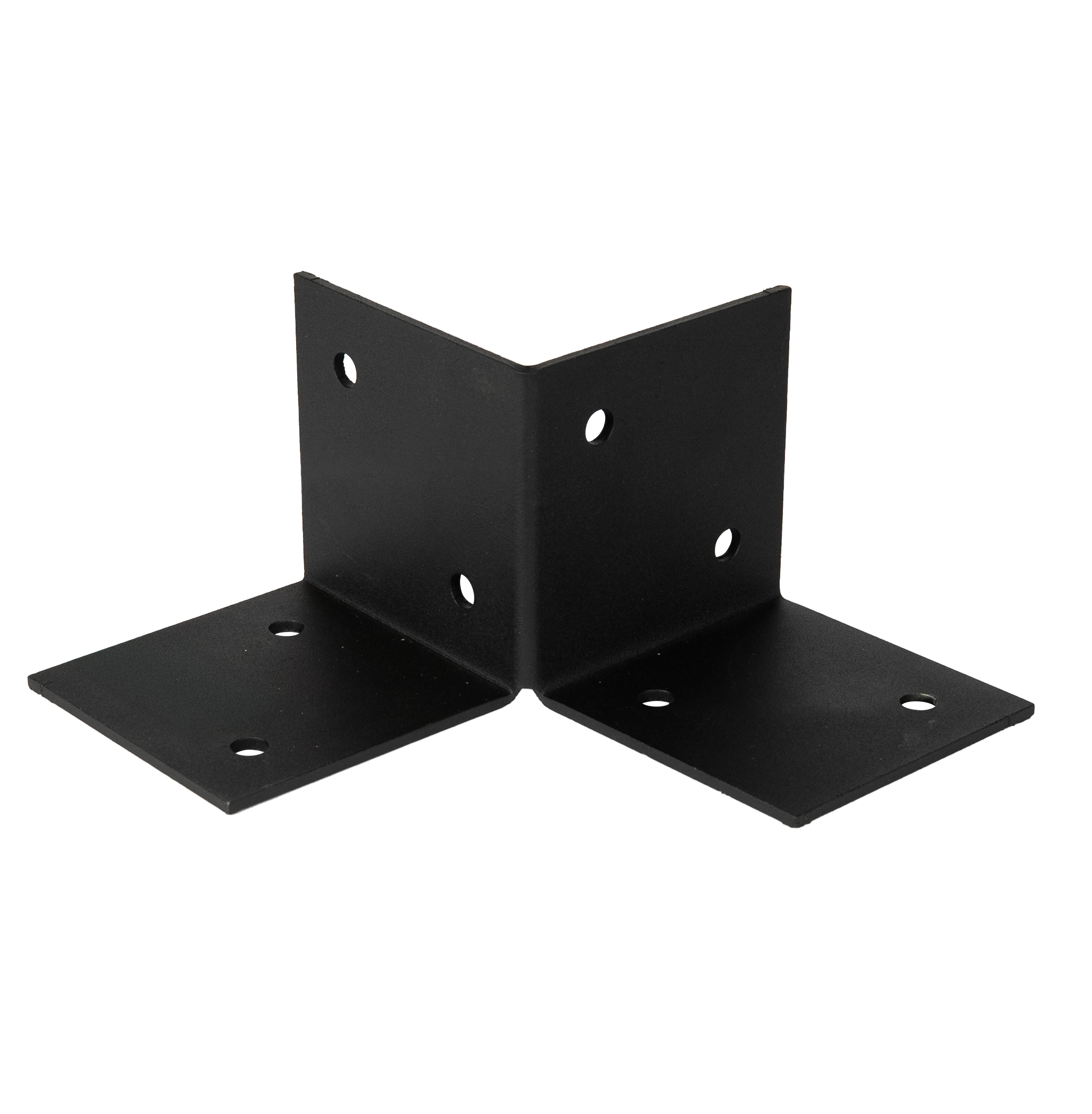 Pergola Vloerelement Zwart voor 9 x 9 cm palen - Per Stuk