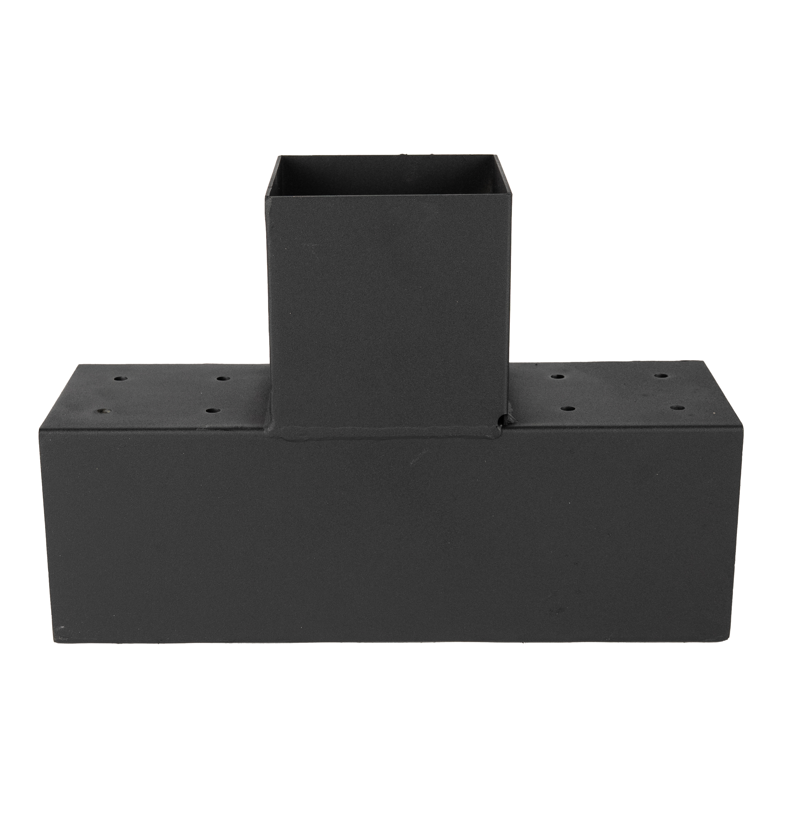 Pergola Verlengstuk Zwart voor 12 x 12 cm balken kubus model - Per Stuk, foto 4 van 5