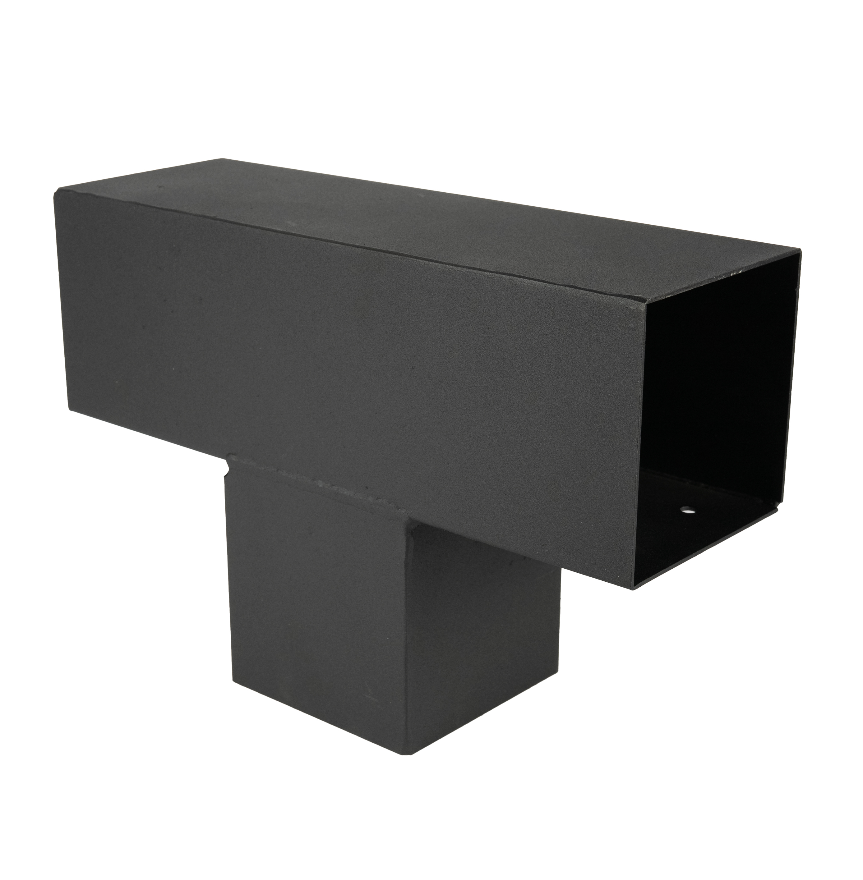 Pergola Verlengstuk Zwart voor 12 x 12 cm balken kubus model - Per Stuk