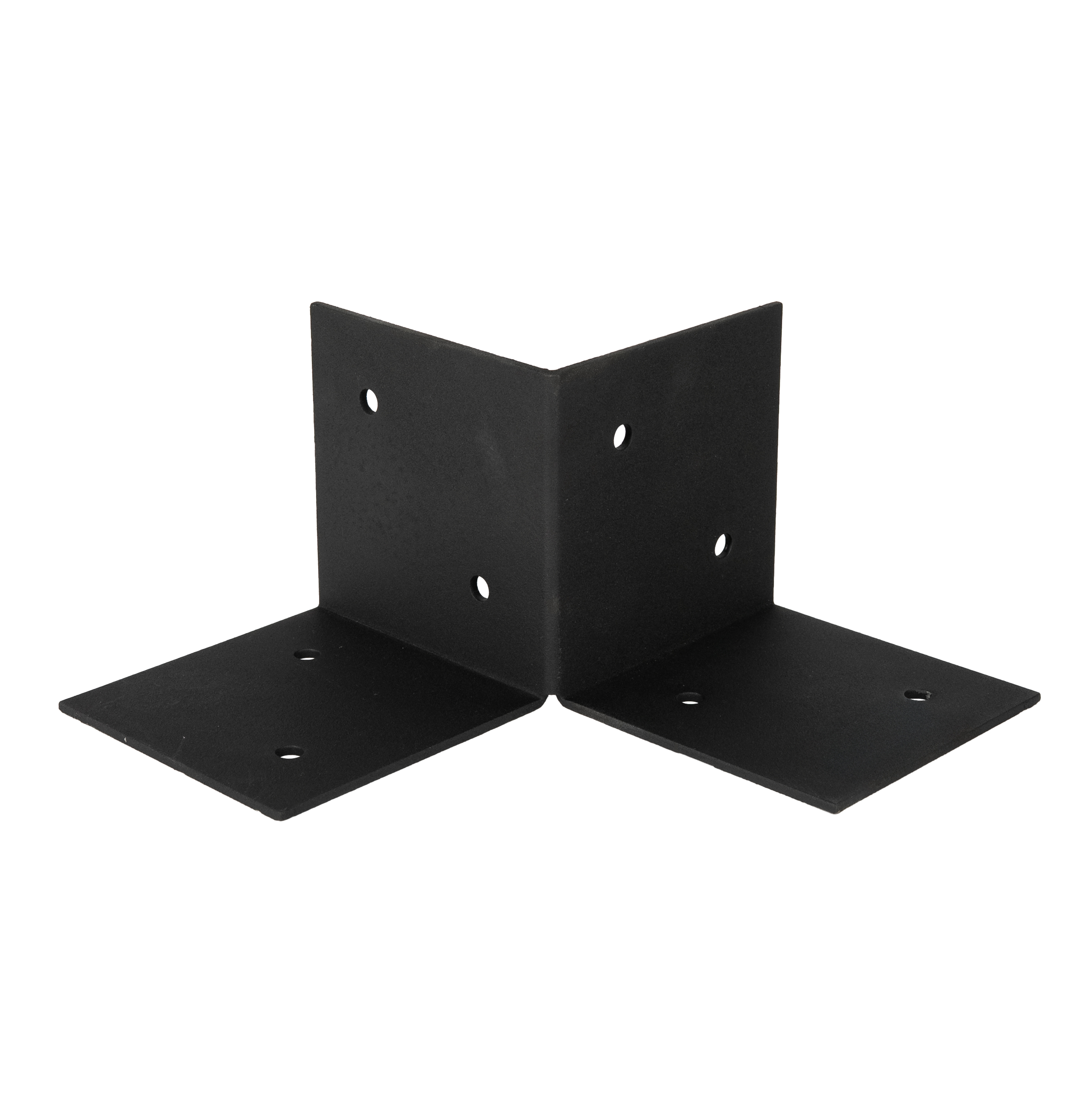 Pergola Vloerelement Zwart voor 12 x 12 cm palen - Per Stuk
