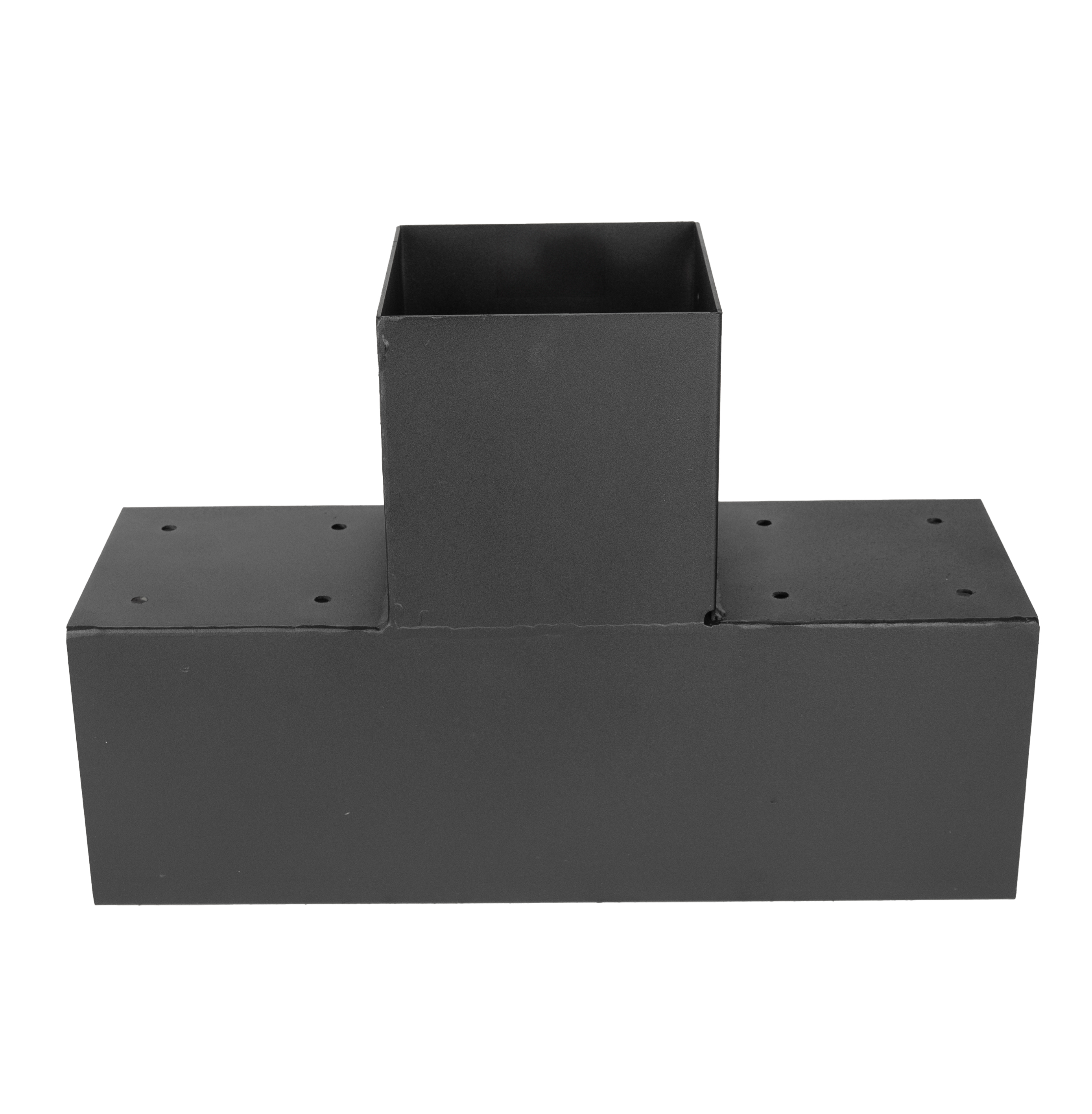 Pergola Verlengstuk Zwart voor 15 x 15 cm balken Kubus model - Per Stuk, foto 3 van 5