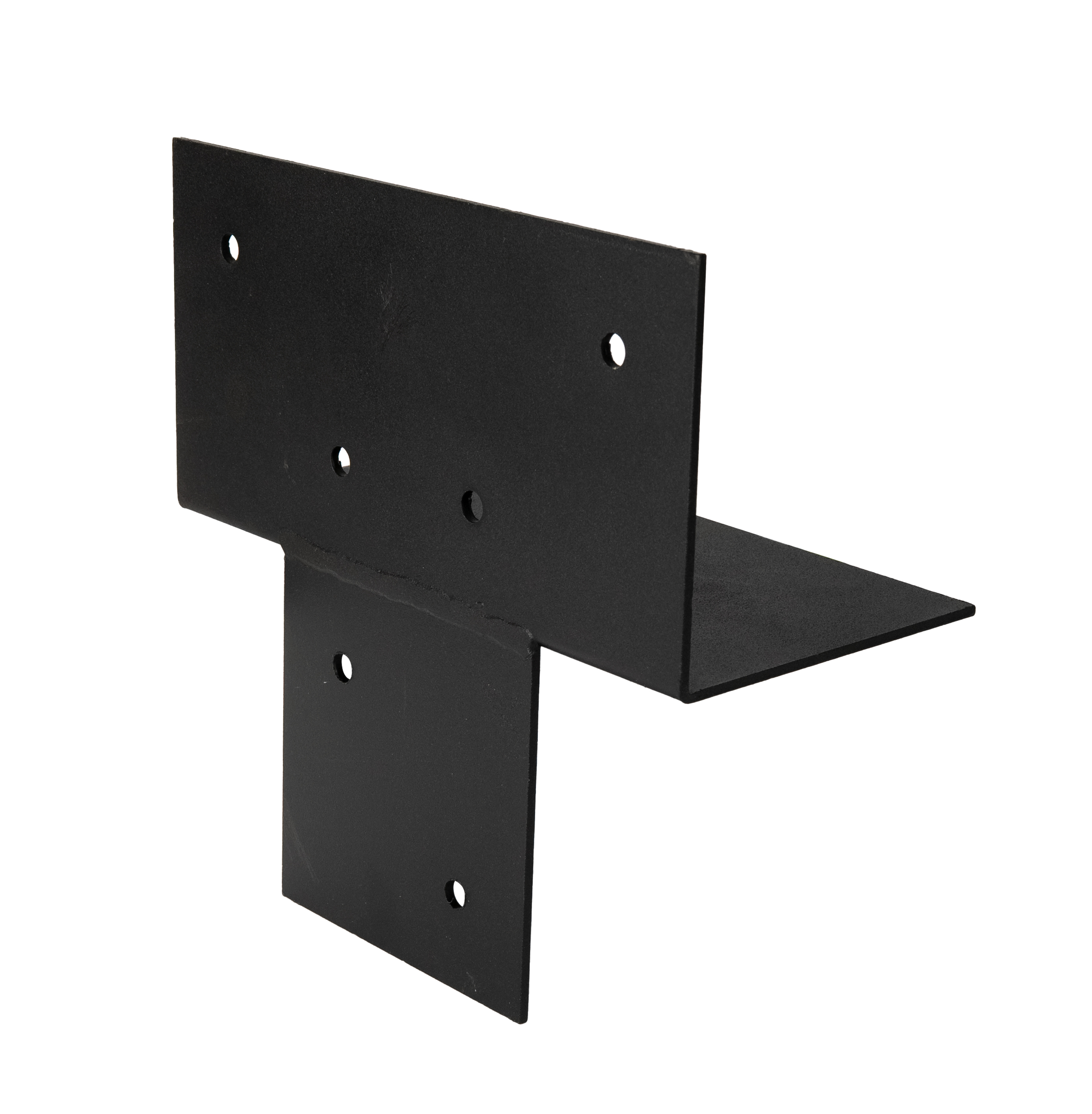 Pergola Verlenging Zwart Gecoat voor 15 x 15 cm palen - Per Stuk