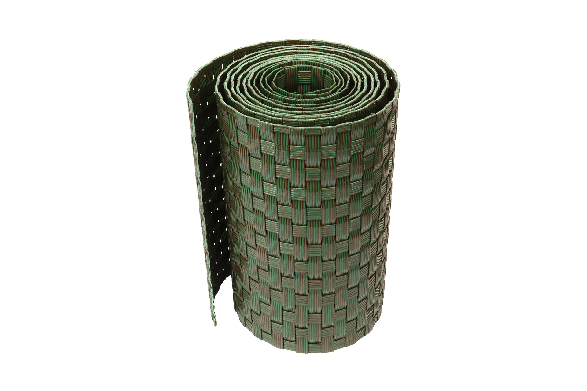 Vlechtband Rotan Look Groen 255 x 19 cm - Per Stuk