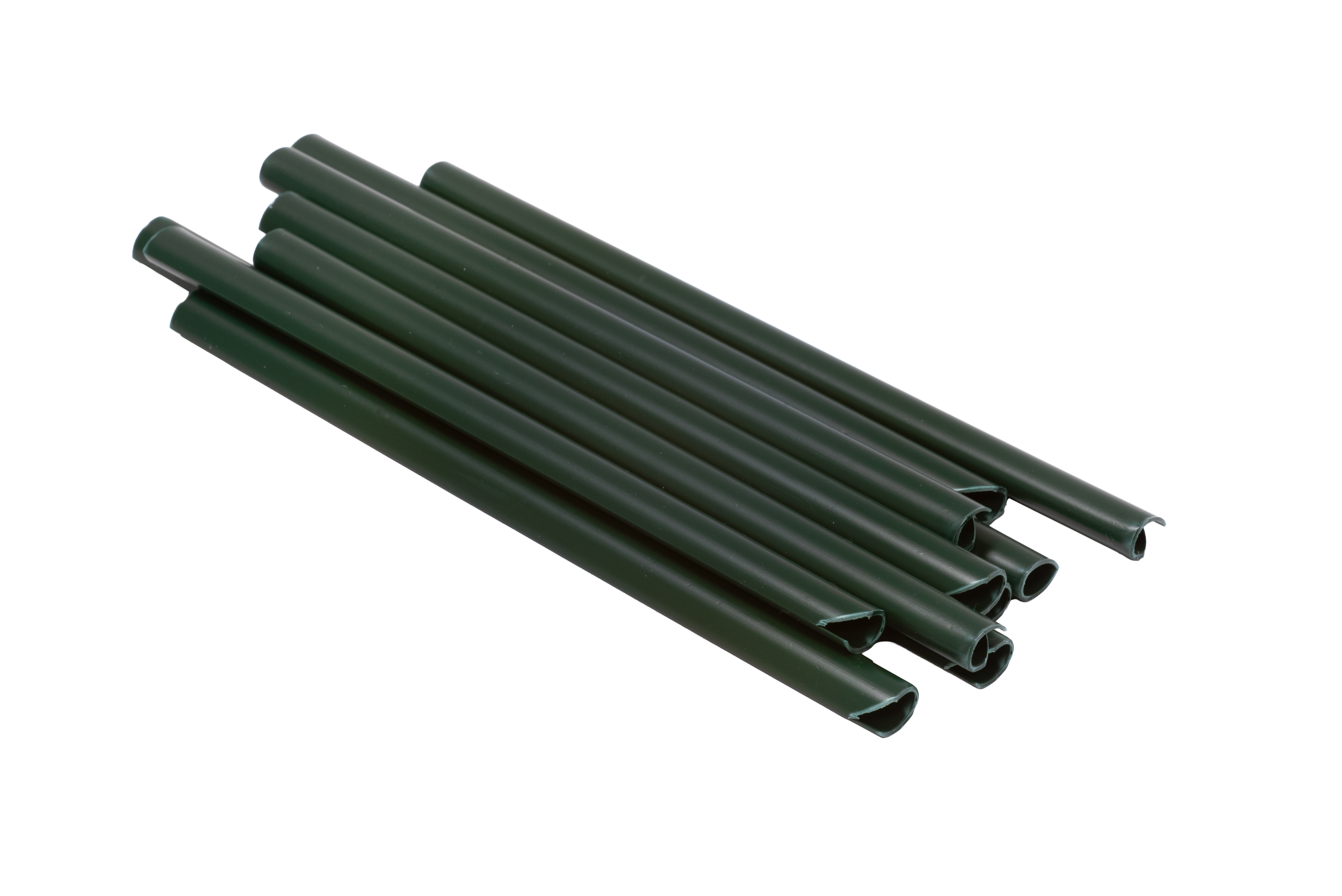 Clips Groen t.b.v. Vlechtband Hekwerk - Per 10 Stuks, foto 2 van 6