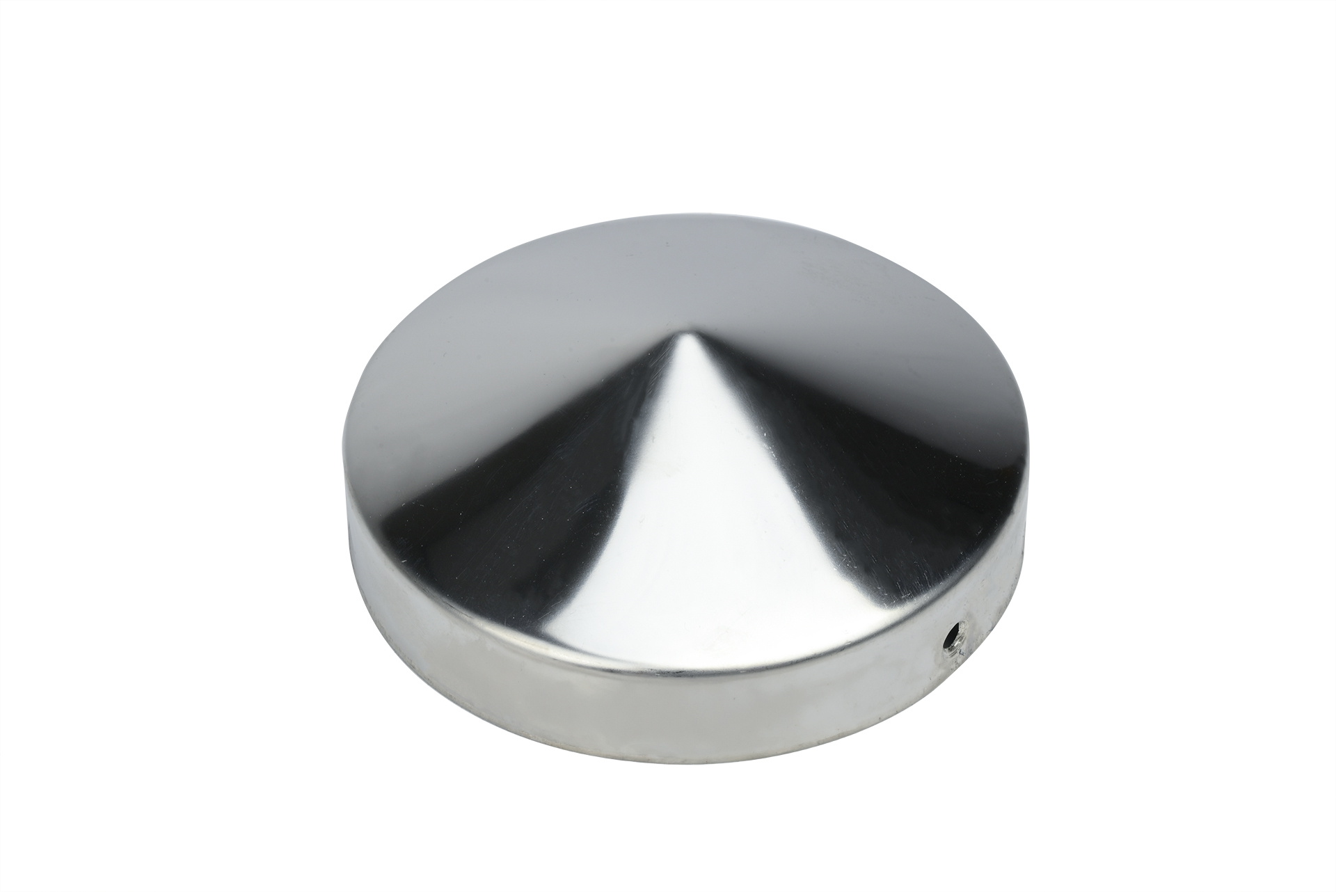 Paalkap RVS Rond voor 10 cm Palen - Per Stuk