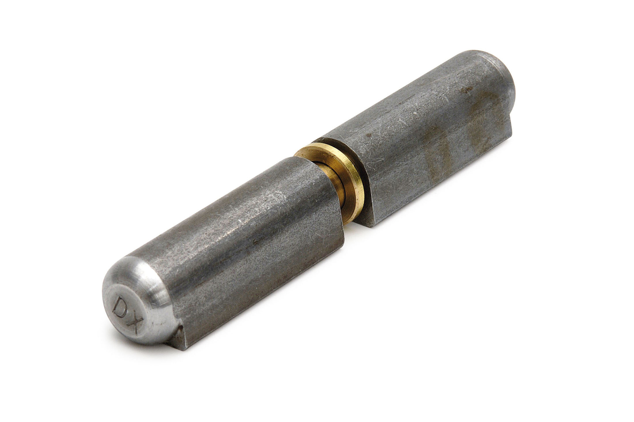 Laspaumelle 80 x 13 mm - Messing pen en messing ring - Per Stuk