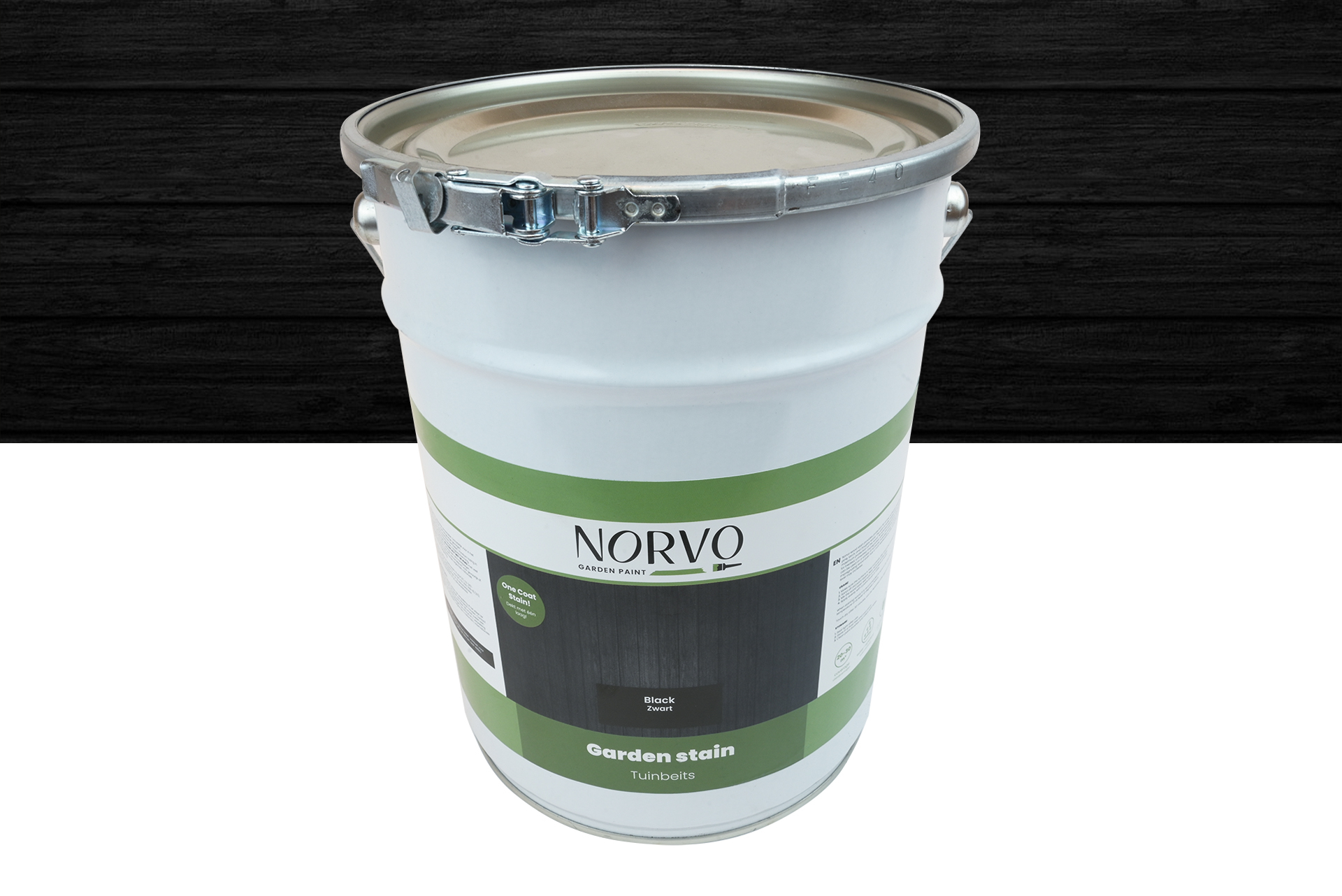 Norvo - Tuinbeits Zwart - 5 liter - Per Stuk