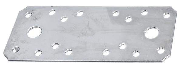 Koppelplaat RVS - 133 x 55 mm - Per Stuk