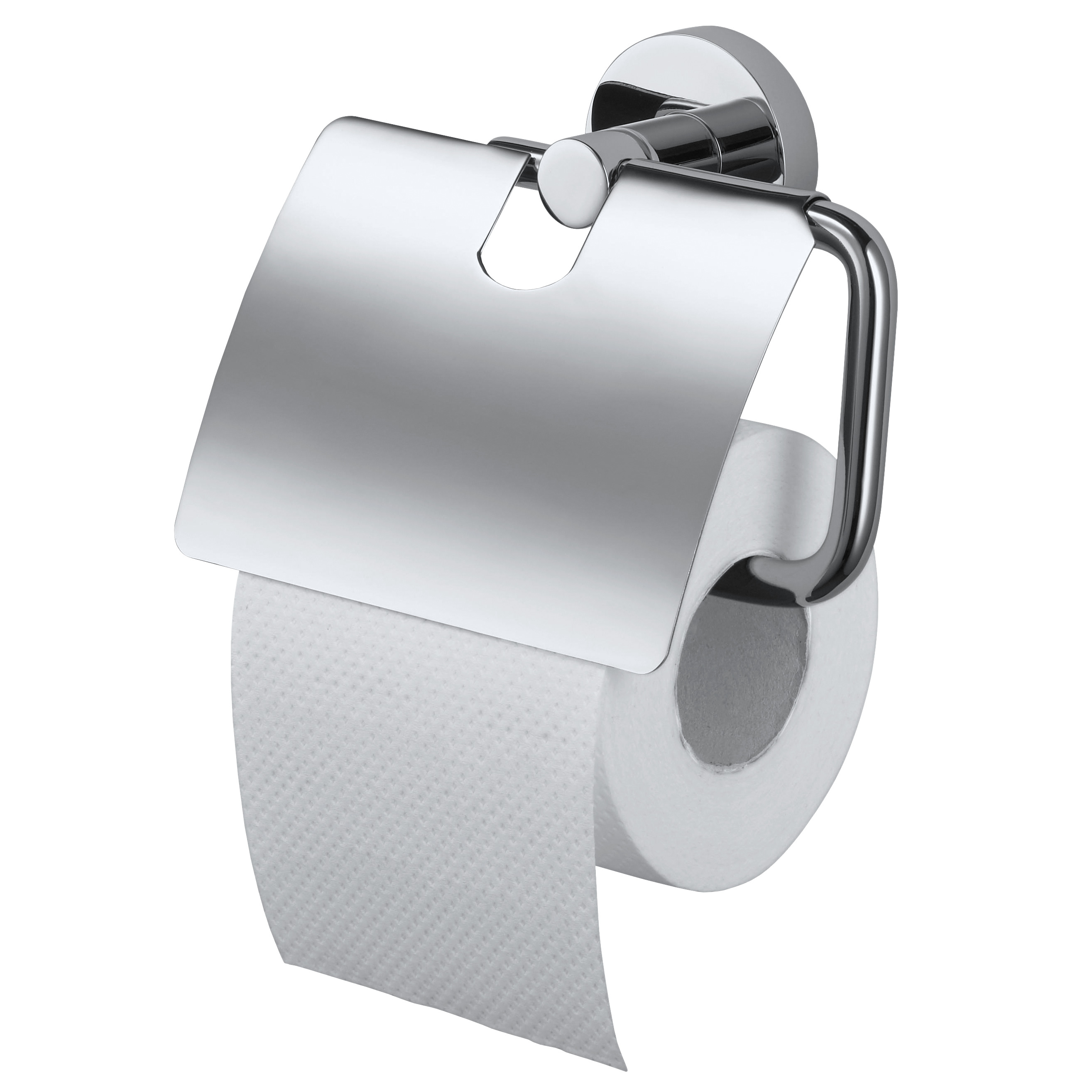 Een leuke wc rolhouder van hard hout afgeleverd. de rolhouder wordt nog