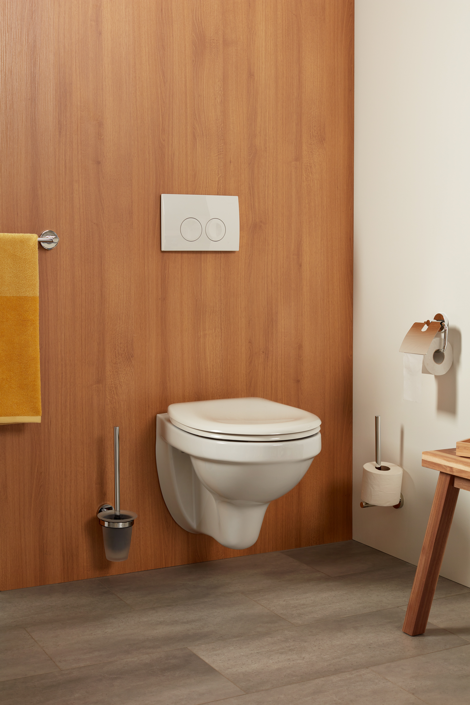 Reserve Toiletrolhouder Chroom - Per Stuk, foto 2 van 3