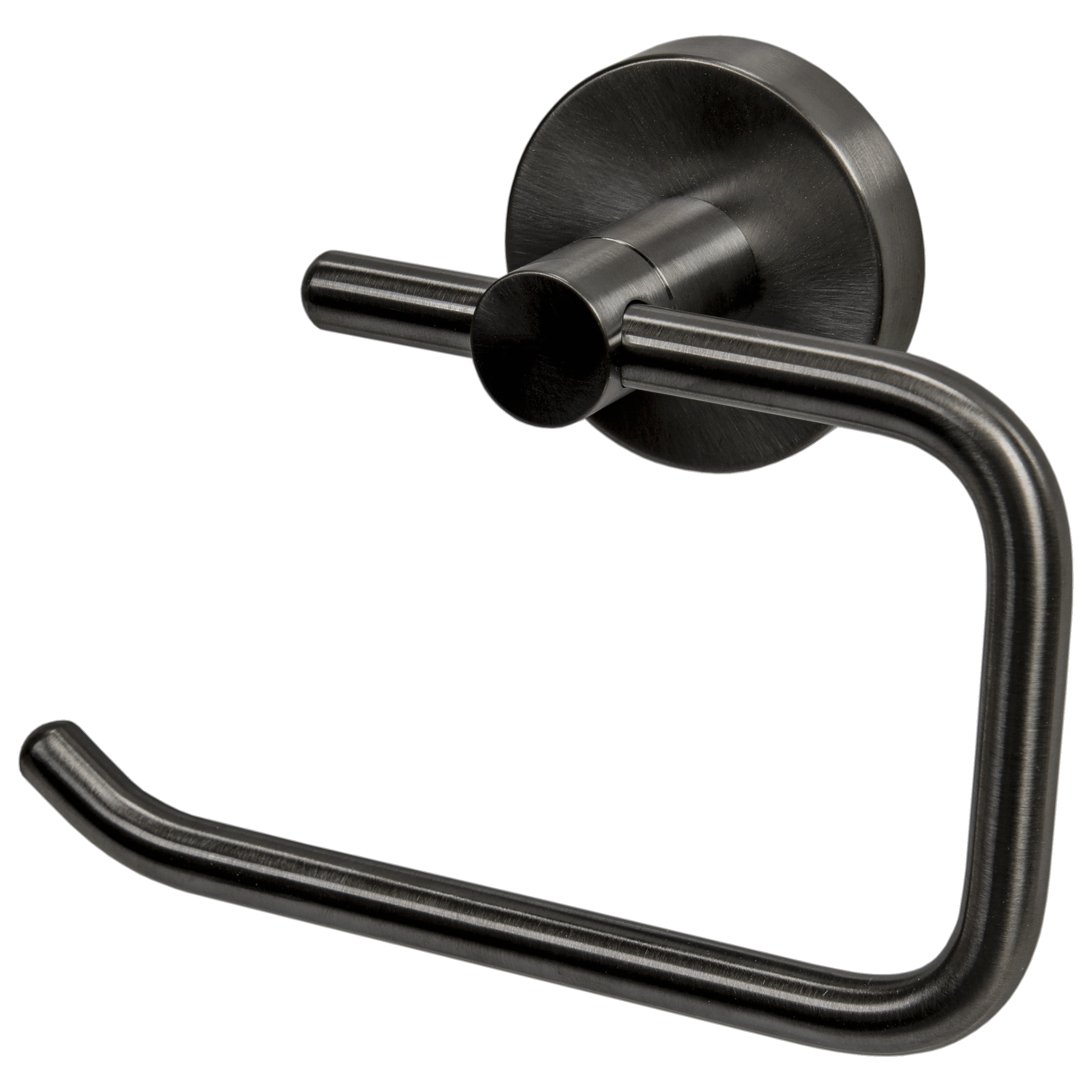 Toiletrolhouder zonder Klep Gunmetal - Per Stuk, foto 2 van 4