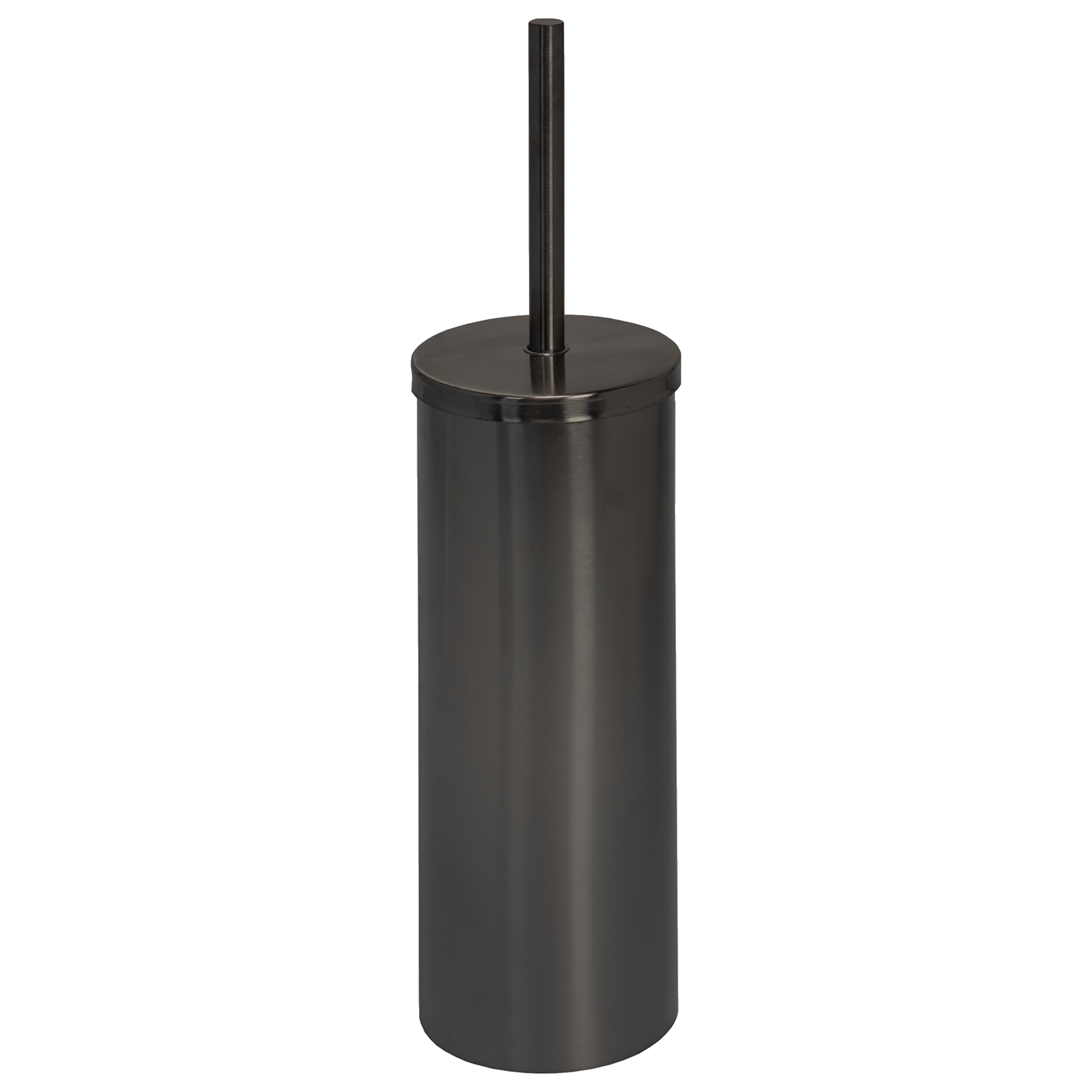 Toiletborstelset Metaal Gunmetal - Per Stuk