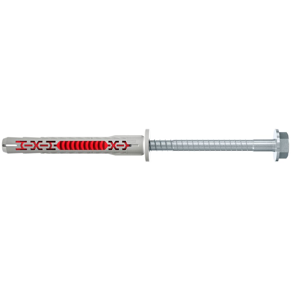 Fischer Constructieplug met Zeskantkop DuoXpand 10 x 80 mm - Zak 10 stuks