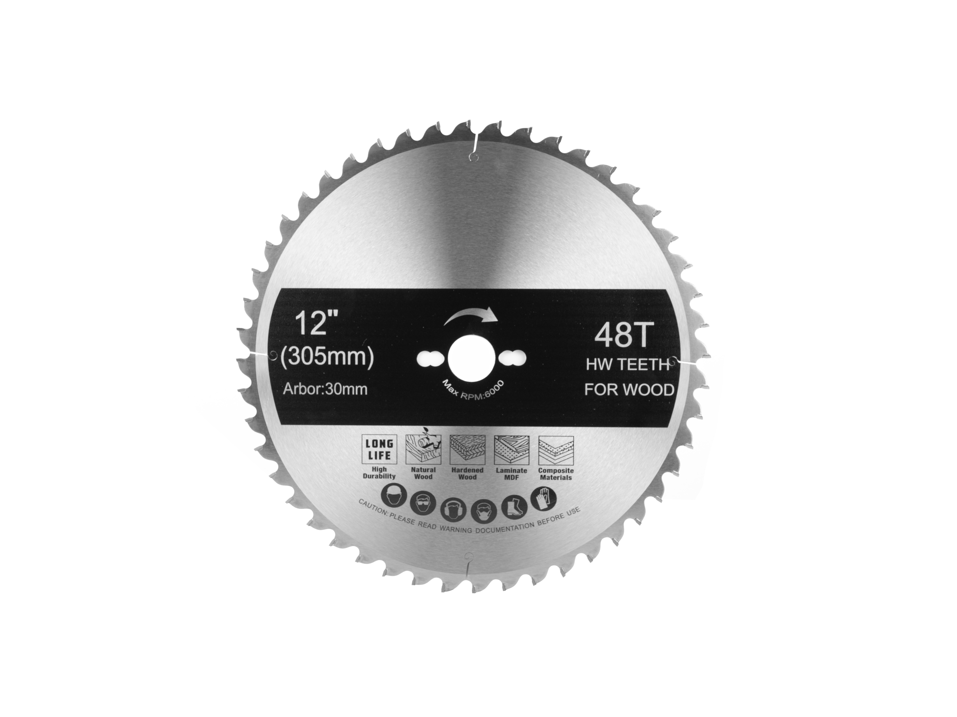 Cirkelzaagblad 305 x 30 mm 48T - Per Stuk