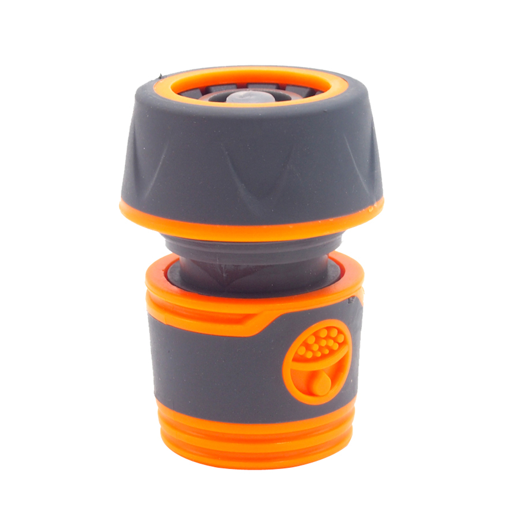 Slangkoppeling 3/4 inch voor tuinslang met waterstop - Per Stuk, foto 2 van 2