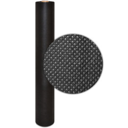 Onkruiddoek Zwart 80 gr. 110 cm breed - Rol 50 meter, foto 2 van 3