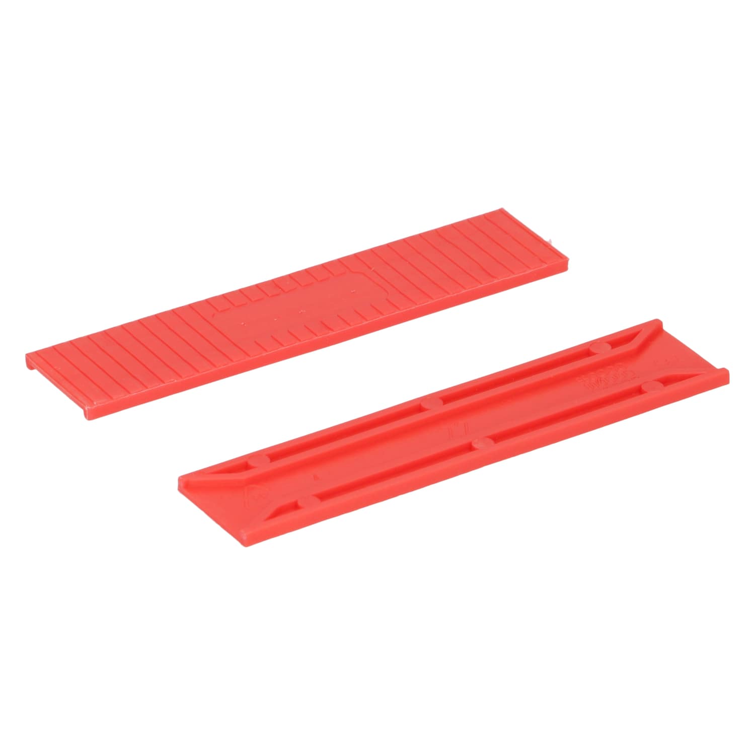 Glasblokjes 22 mm breed - 3 mm dik Rood - Per 100 stuks, foto 2 van 4