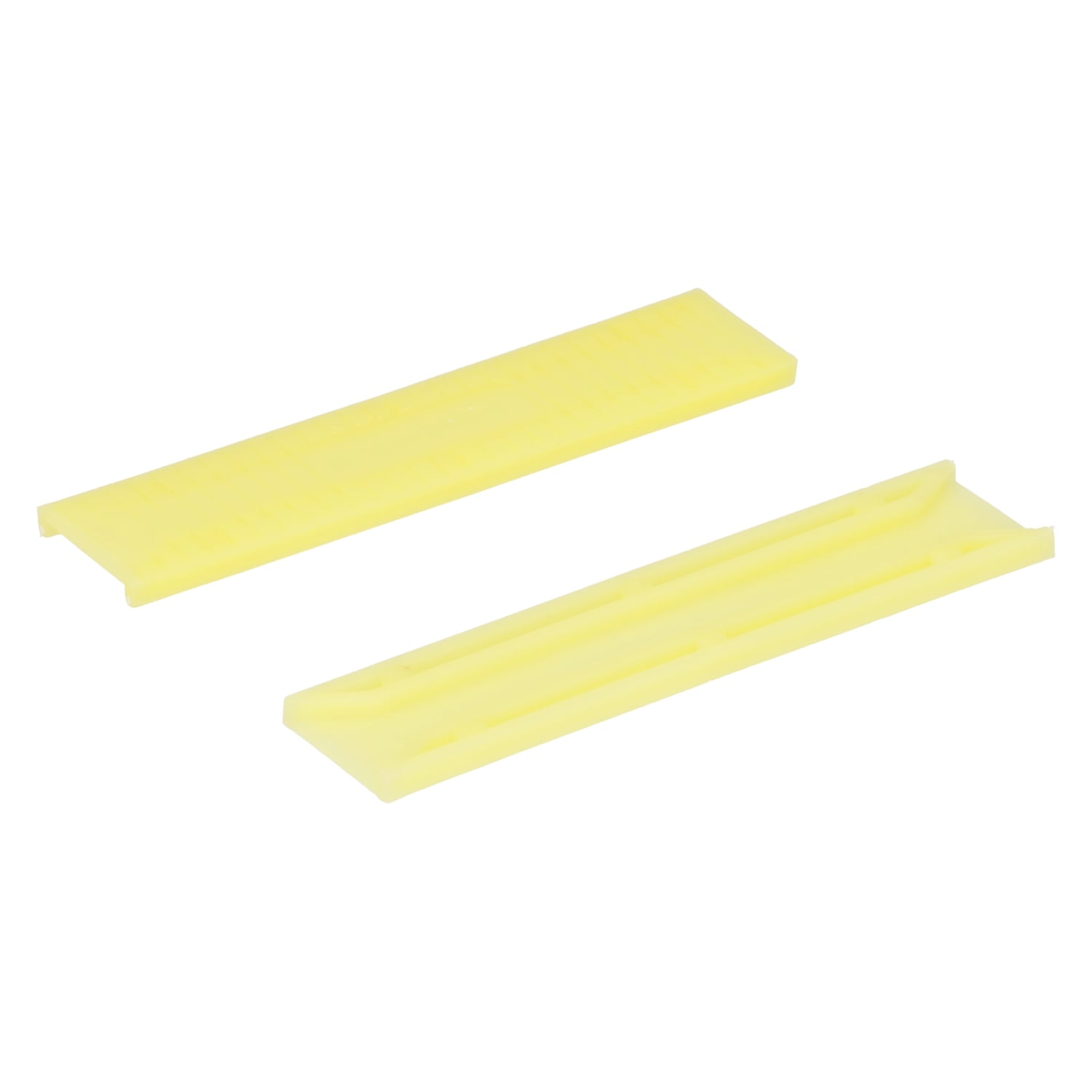 Glasblokjes 22 mm breed - 4 mm dik Geel - Per 100 stuks, foto 2 van 4