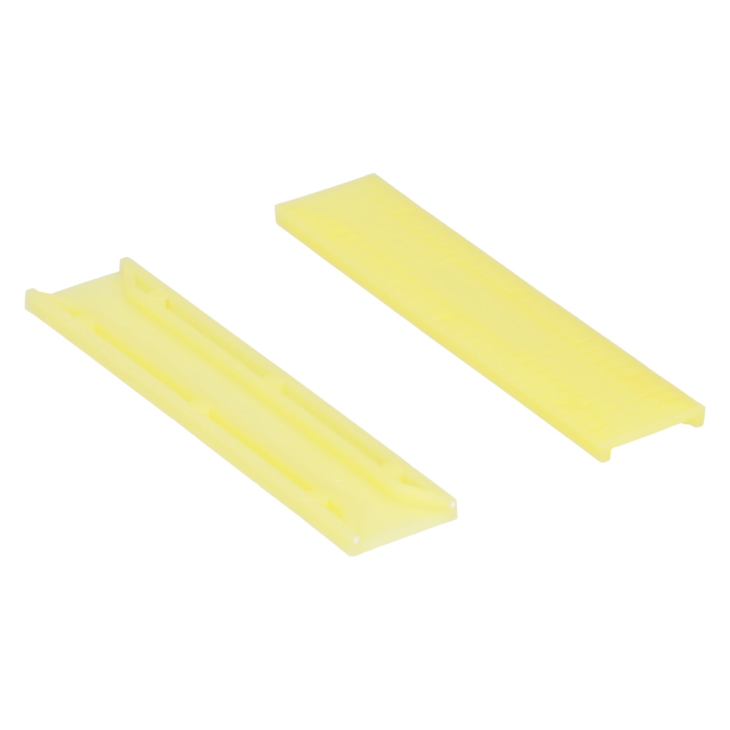 Glasblokjes 22 mm breed - 4 mm dik Geel - Per 100 stuks, foto 3 van 4