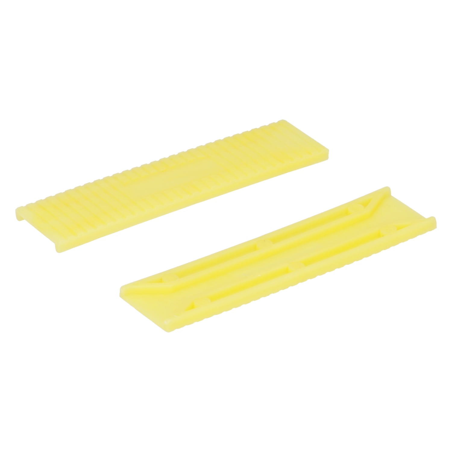 Glasblokjes 24 mm breed - 4 mm dik Geel - Per 100 stuks, foto 2 van 4