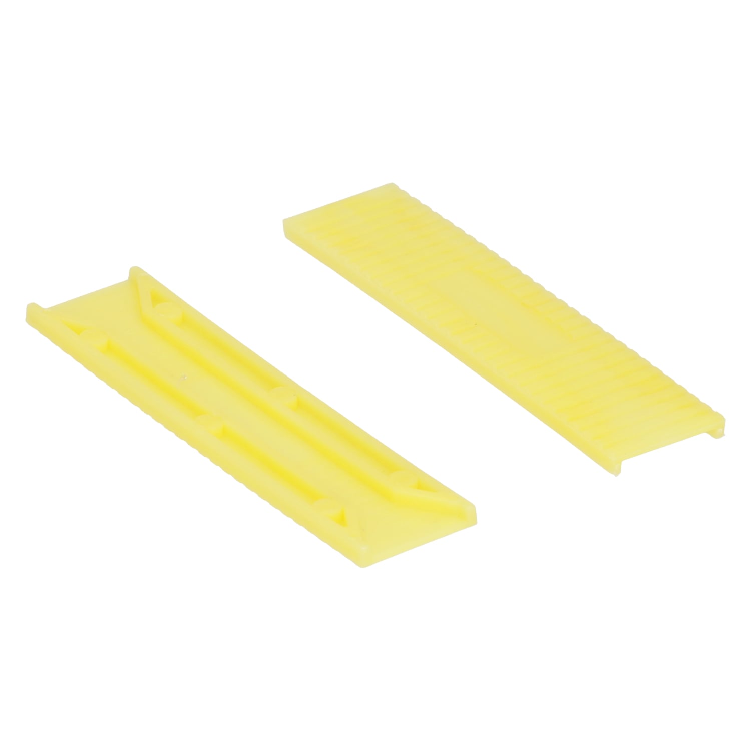 Glasblokjes 24 mm breed - 4 mm dik Geel - Per 100 stuks, foto 3 van 4
