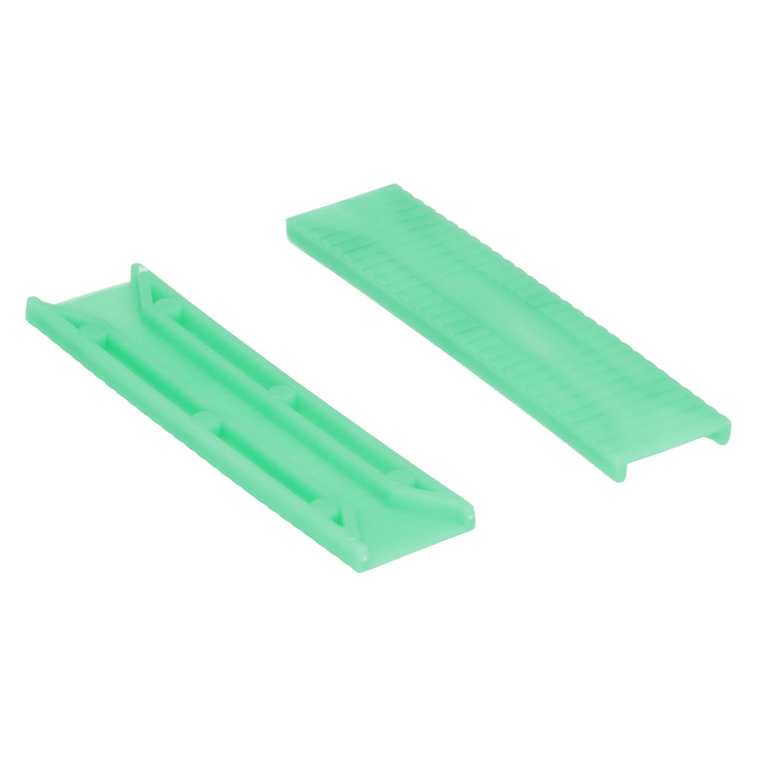 Glasblokjes 24 mm breed - 5 mm dik Groen - Per 100 stuks, foto 3 van 4