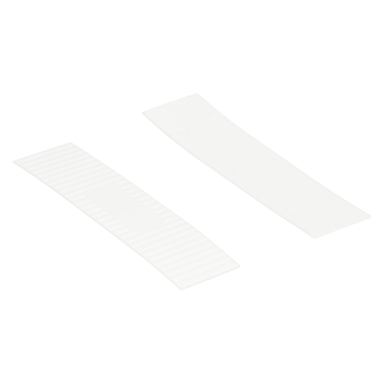 Glasblokjes 26 mm breed - 1 mm dik Wit - Per 100 stuks, foto 3 van 4