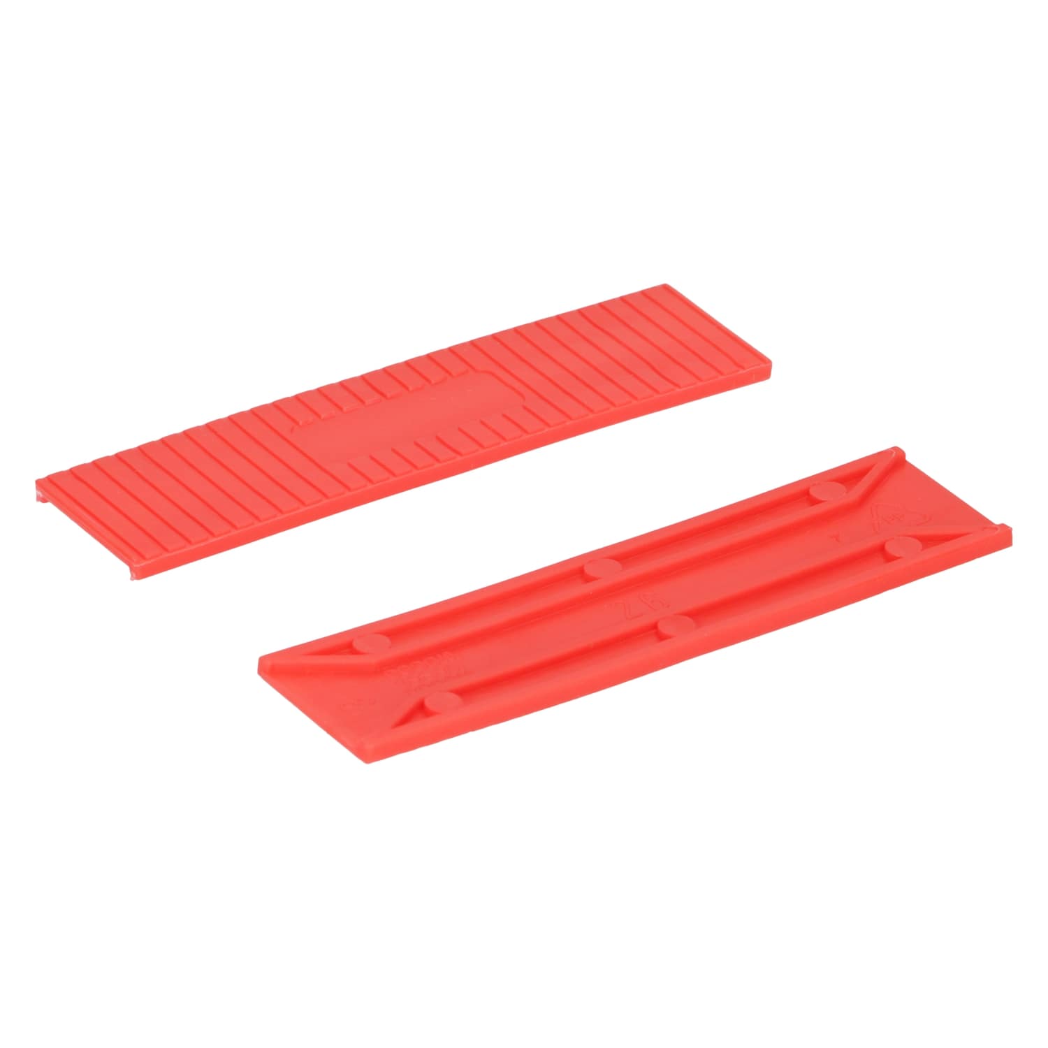 Glasblokjes 26 mm breed - 3 mm dik Rood - Per 100 stuks, foto 2 van 4