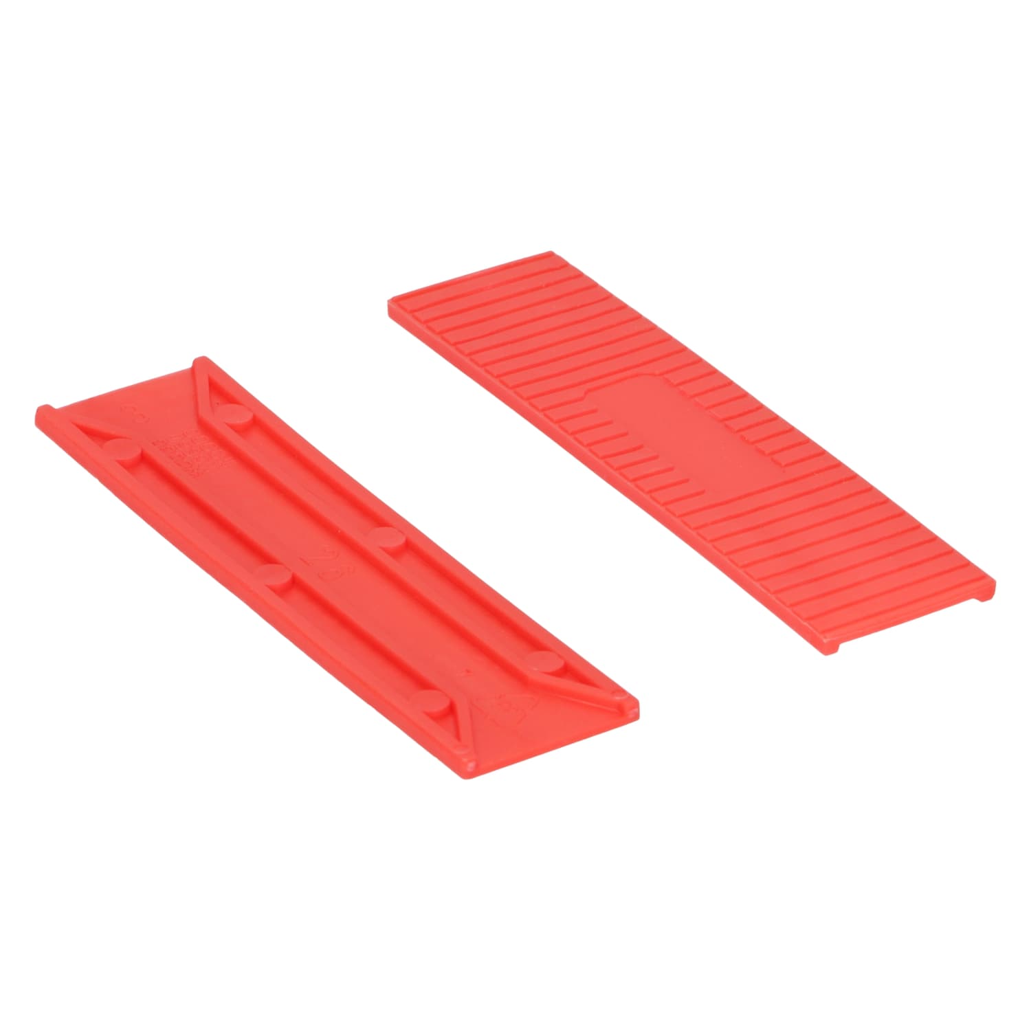 Glasblokjes 26 mm breed - 3 mm dik Rood - Per 100 stuks, foto 3 van 4