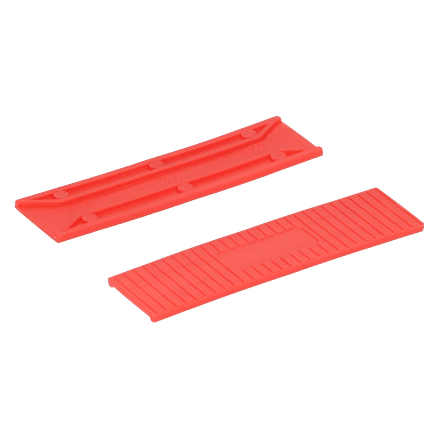 Glasblokjes 26 mm breed - 3 mm dik Rood - Per 100 stuks, foto 4 van 4