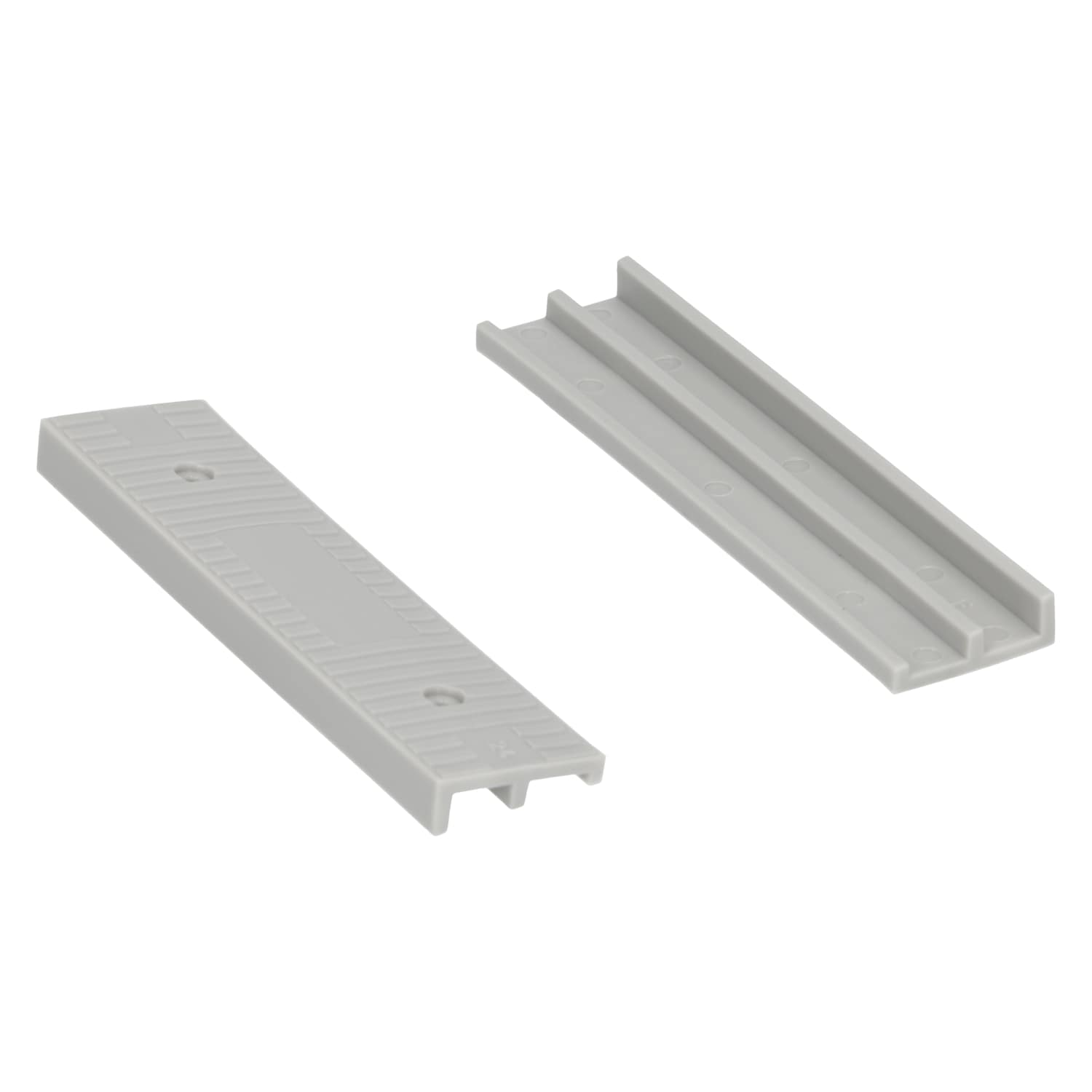 Keggen 24 mm breed - 8 / 4 mm Grijs - Per 100 stuks