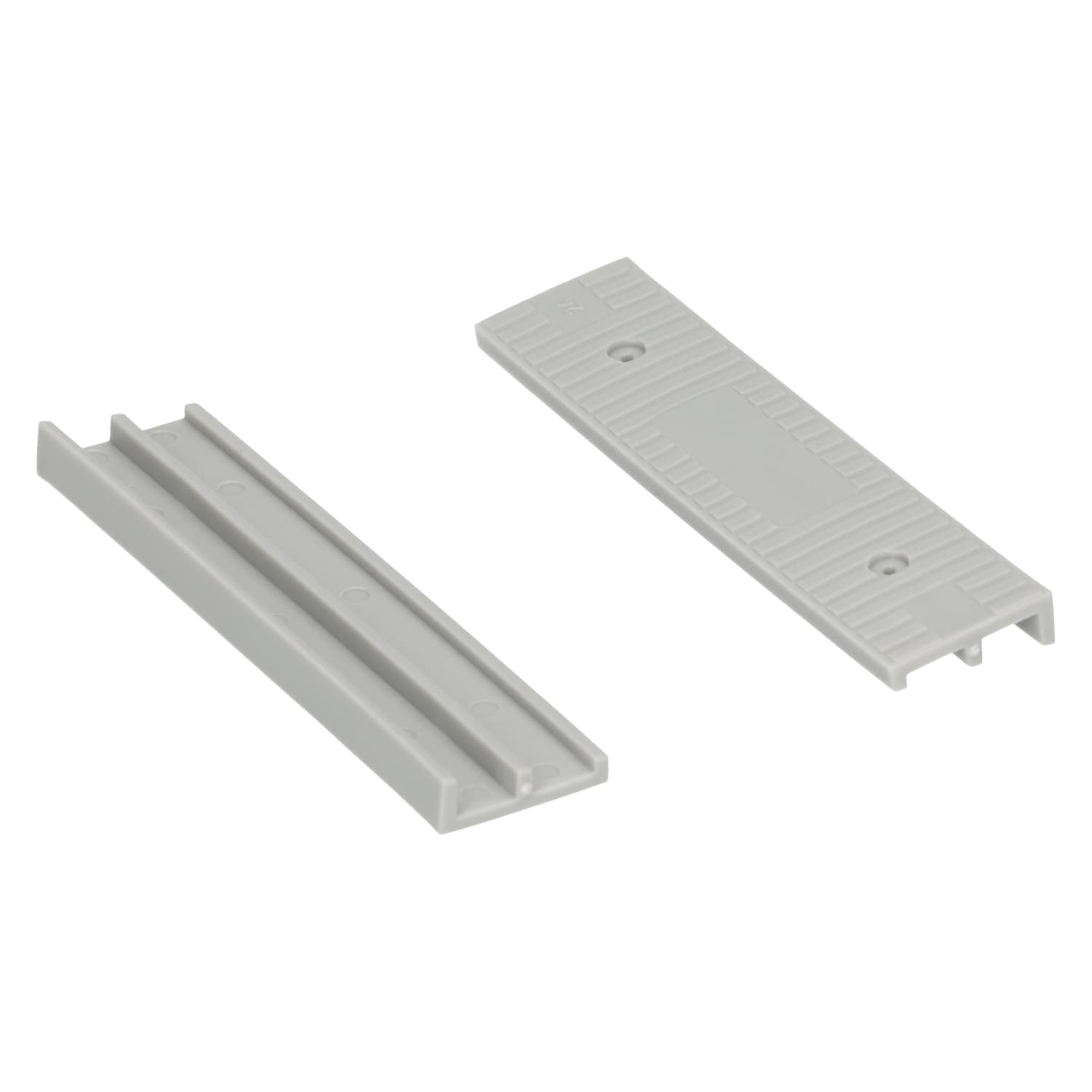 Keggen 24 mm breed - 8 / 4 mm Grijs - Per 100 stuks, foto 3 van 4