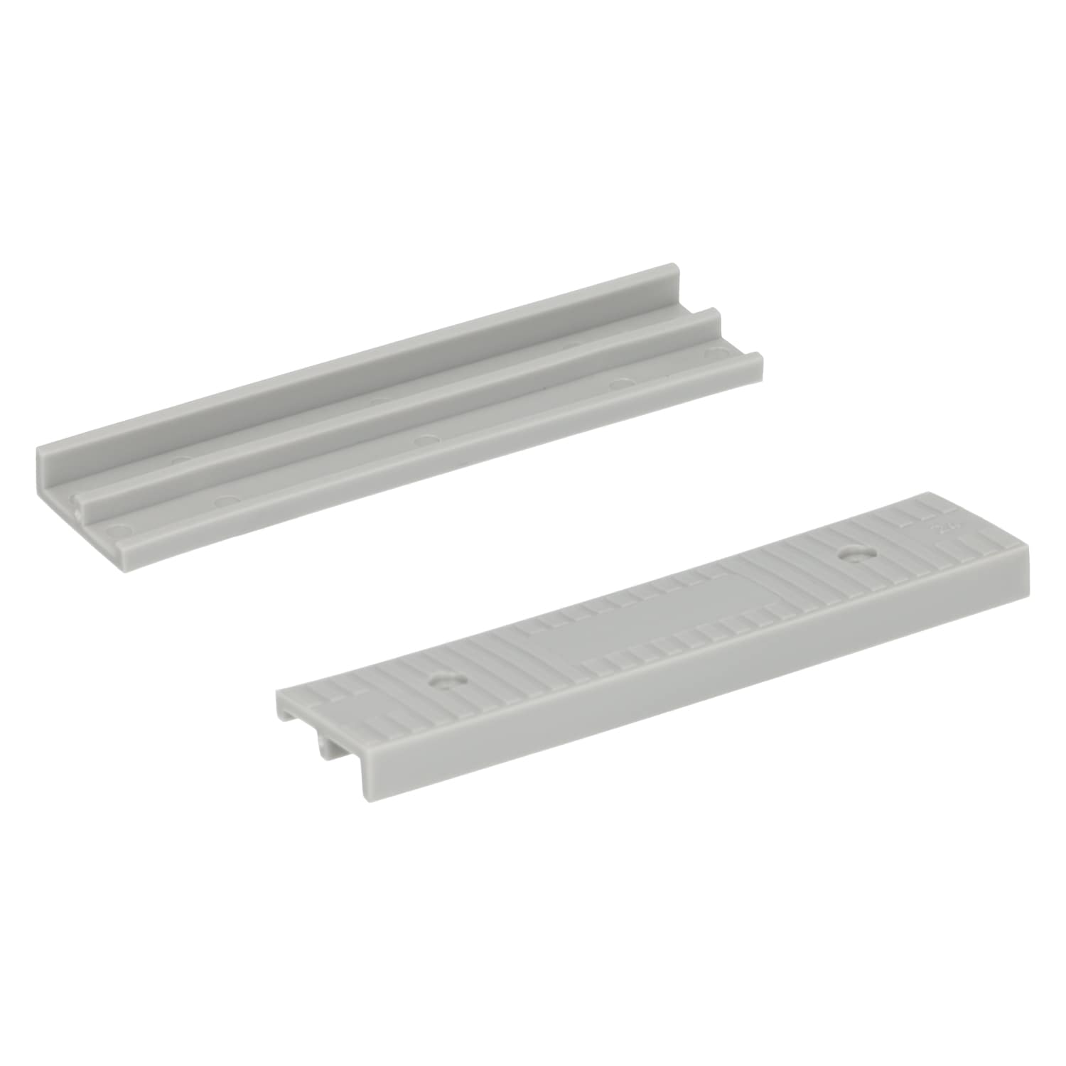 Keggen 24 mm breed - 8 / 4 mm Grijs - Per 100 stuks, foto 4 van 4