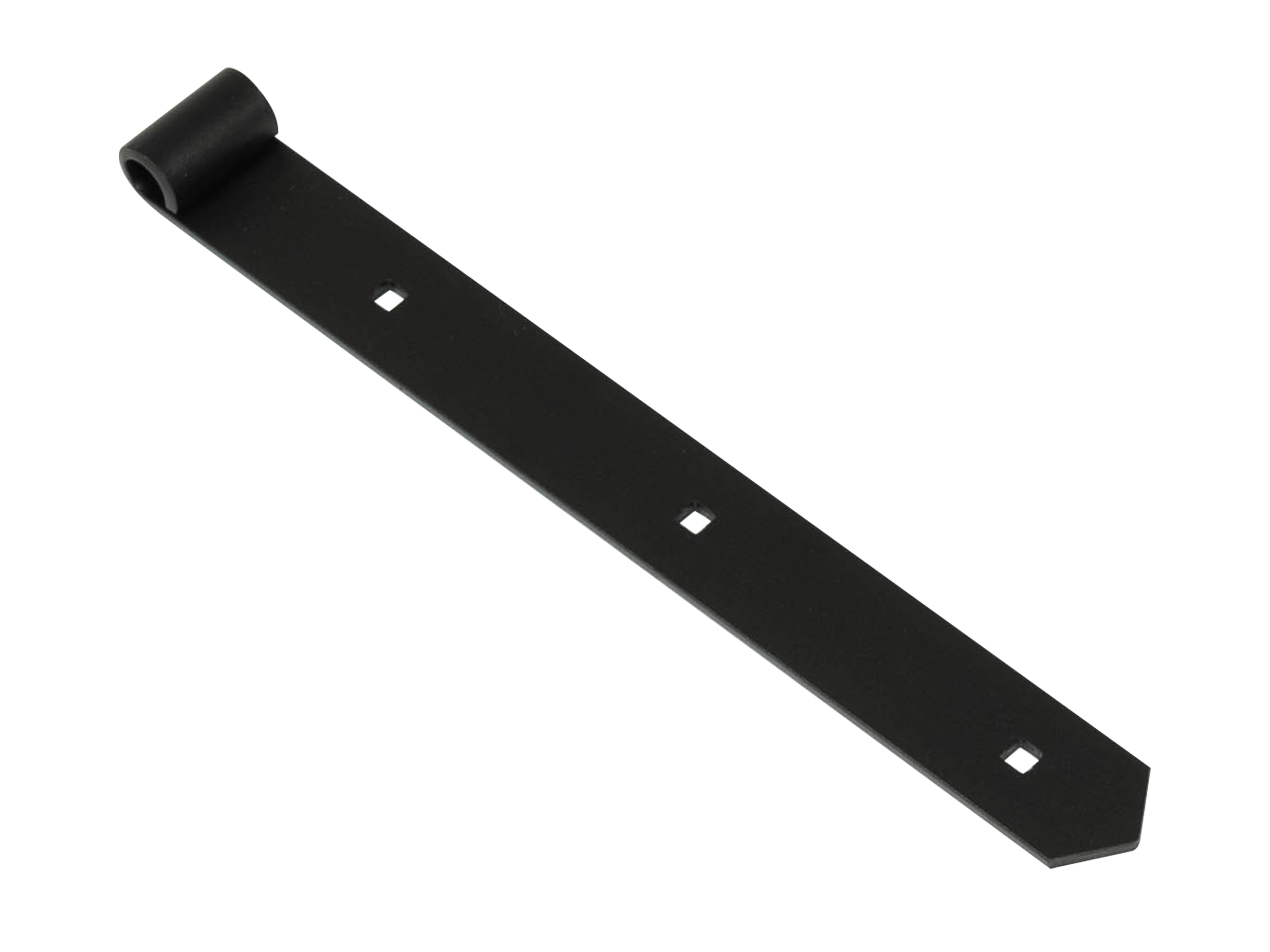 Duimheng Zwart 40 cm Recht Moderne Punt - Per stuk